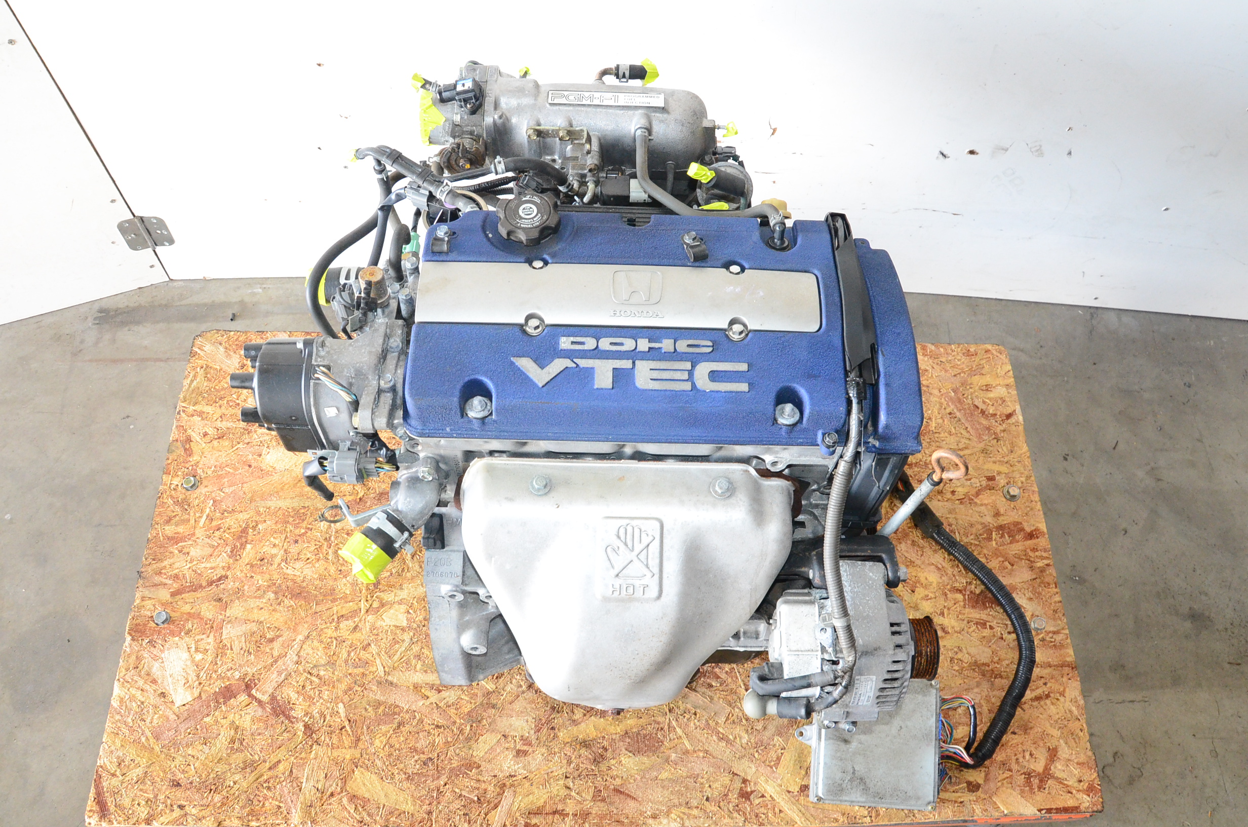 HONDA F20B 2.0L DOHC VTEC SIR ENGINE MOTOR WIRING HARNESS ECU JDM LOW MILES
