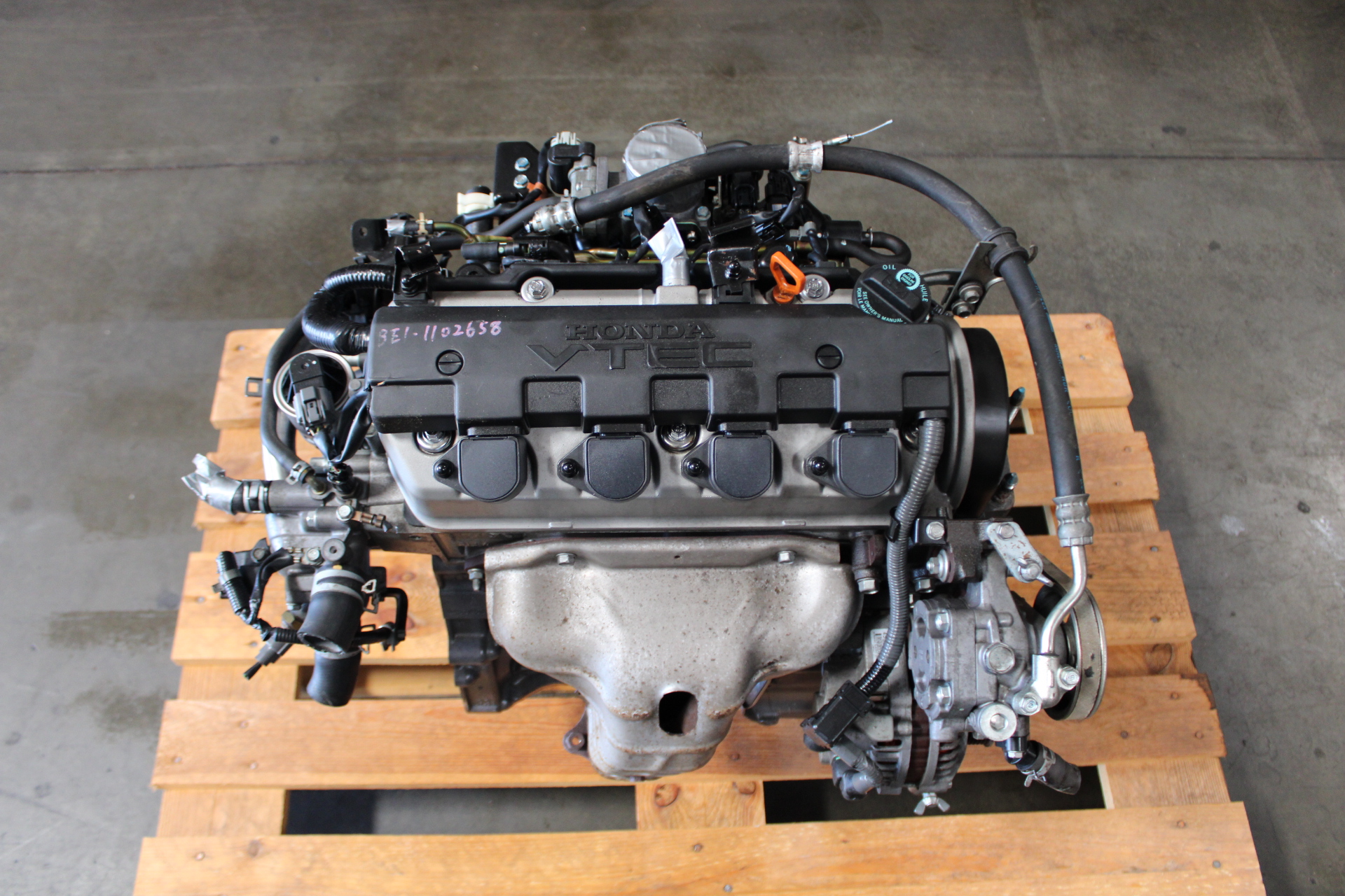 2001 2002 2003 2004 2005 Honda Civic EX LX DX Engine Motor 1.7L D17A SOHC Vtec